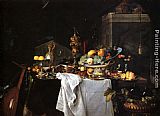 Jan Davidsz De Heem Canvas Paintings - Still Life Of Dessert